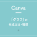 【Canva】「グラフ」の作成方法・種類